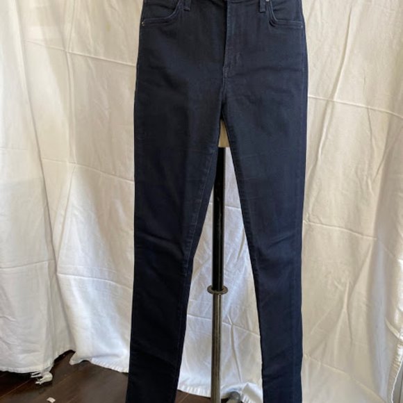 EUC AGOLDE Skinny Jeans Colette Dark Wash - Picture 10 of 14